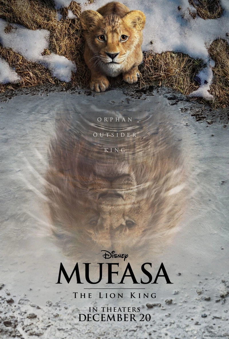 Official Mufasa: The Lion King movie poster